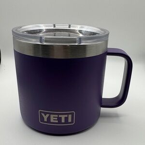 Yeti Violet Mug with Transparent Lid